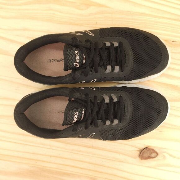 Asics Women's Athletic Shoes Sz 8.5 Black Pink Sneakers Running Walking - Picture 3 of 9